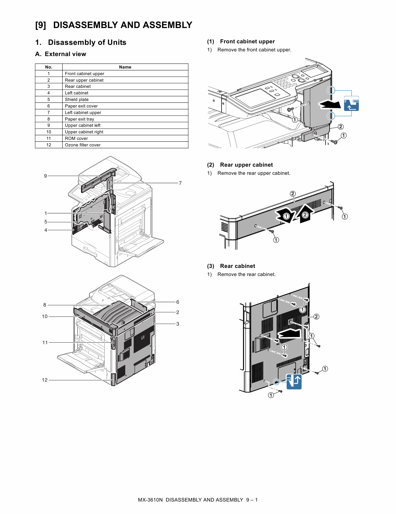 SHARP MX 2310U 2610N 3110N 3610N Service Manual-5